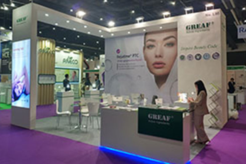“Inspire Beauty Code”, in-cosmetics asia 2019 in Thailand